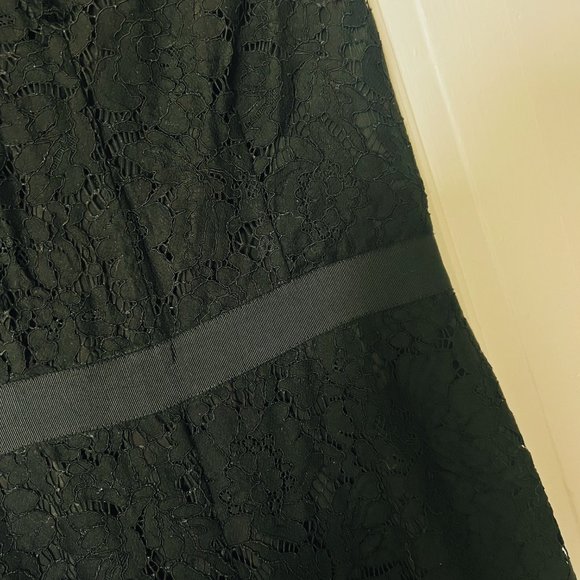 Rachel Zoe Reesa Scalloped Lace Jumpsuit, Black, 2 - Picture 7 of 12